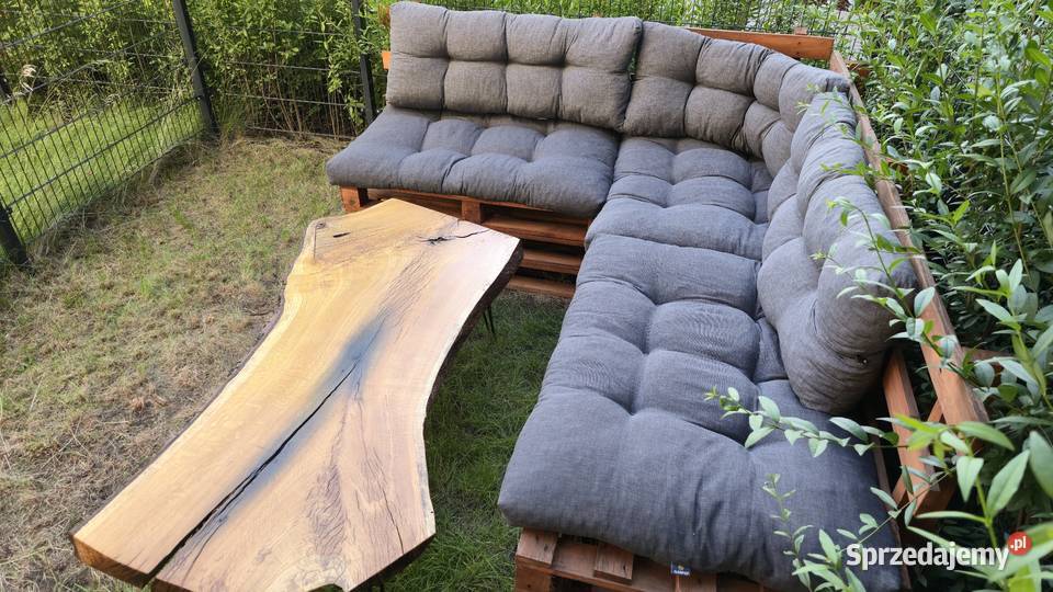 Zestaw mebli ogrodowych drewno