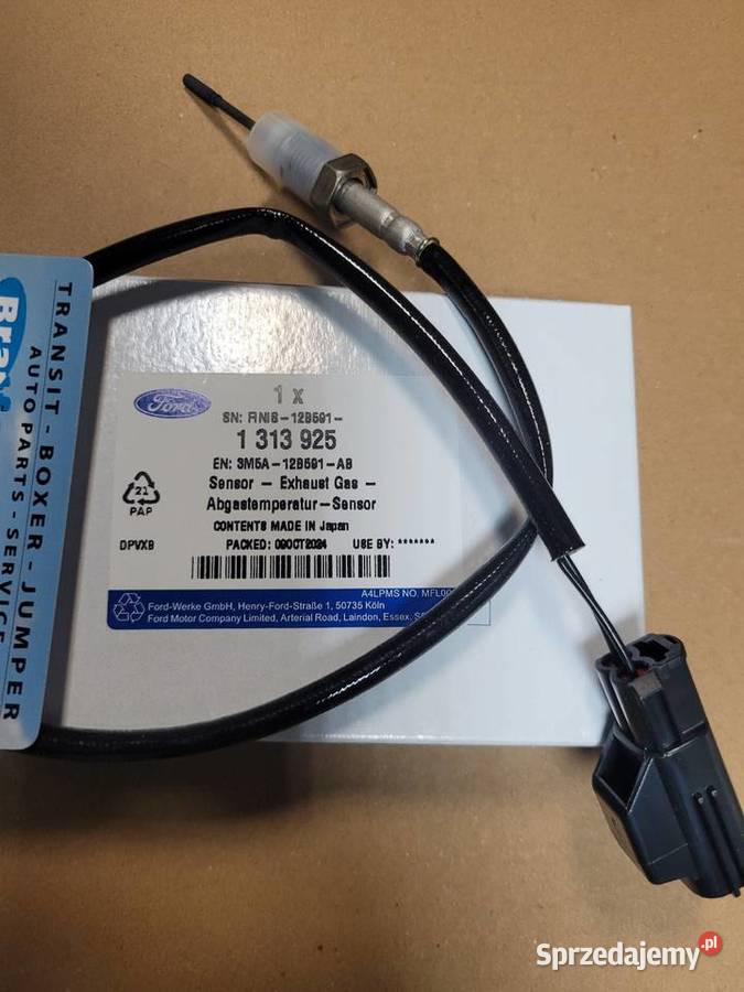 CZUJNIK TEMPERATURY SPALIN FORD 1313925 Pozostałe Radom
