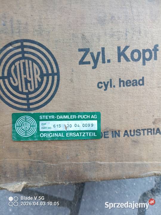 Głowica Steyr nowa oryginalna 61500040099 Orońsko