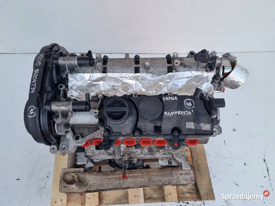 SILNIK BEZ OSPRZĘTU Volvo XC60 II 20 T T8 TURBO Janów