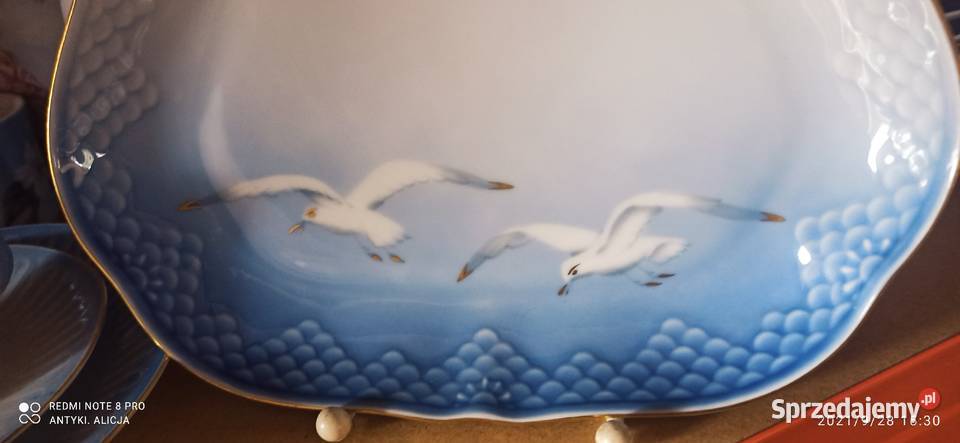 Patera Royal Copenhagen B G Denmark Porcelana i szkło Gdańsk
