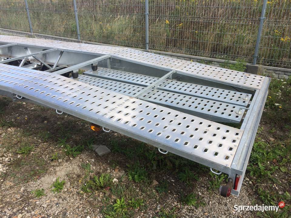 Laweta na 2 auta przyczepa 800x200 BORO 3500DMC