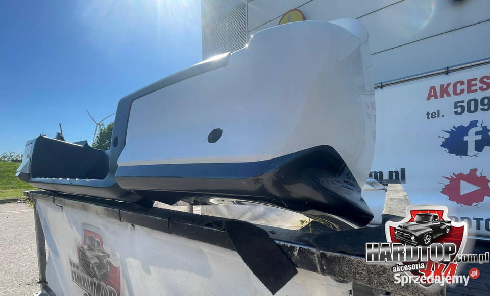 Zderzak Isuzu D Bumper Oryginalny 2020 Biały Pasłęk