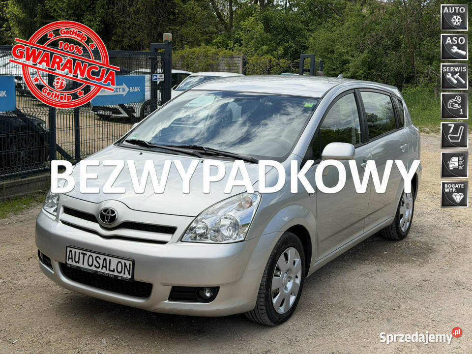 Toyota Corolla Verso nieuszkodzony Częstochowa