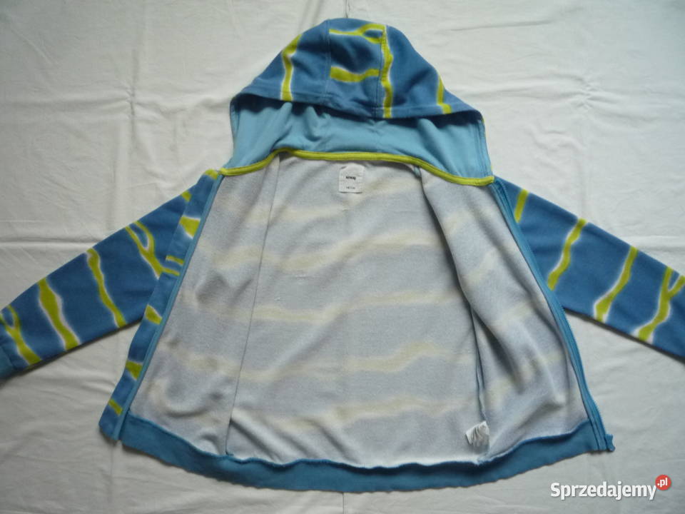 Sinsay 140 Bluza rozpinana niebieska selesynowe Szczecin