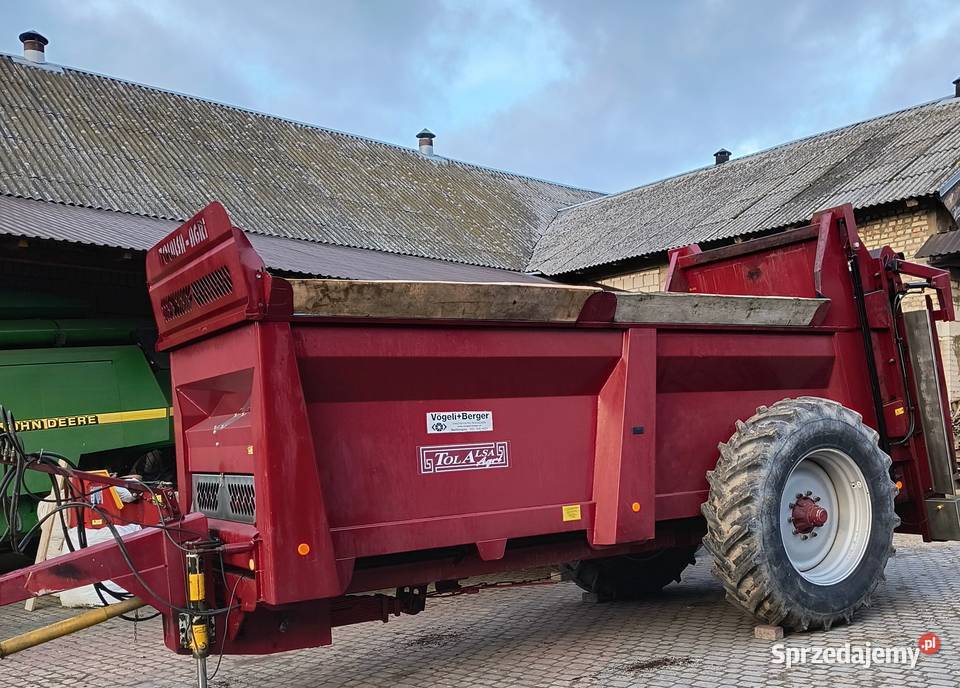 Rozrzutnik obornika Tola Isa Agri France Jeantil Łomża
