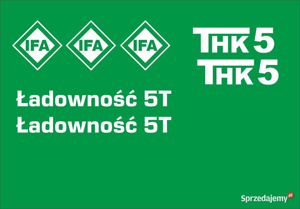 Nakjlejki Ifa thk5 zamienniki Bydgoszcz