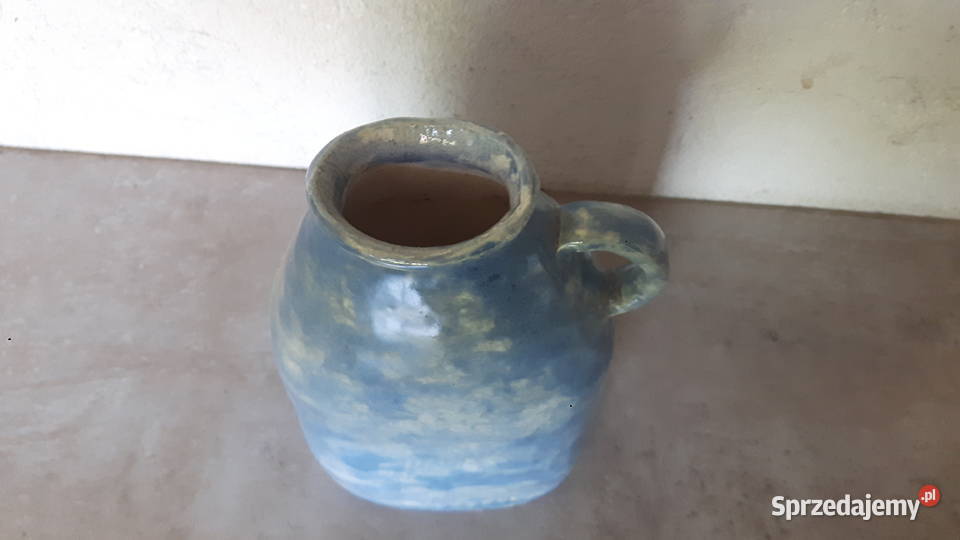 Butelka ceramiczna ręcznie wykonana Rękodzieło Otwock