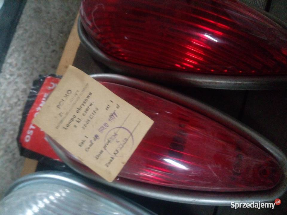 Lampy PRL do samochodów ciężarowych loftt PRL manualna Jarosław