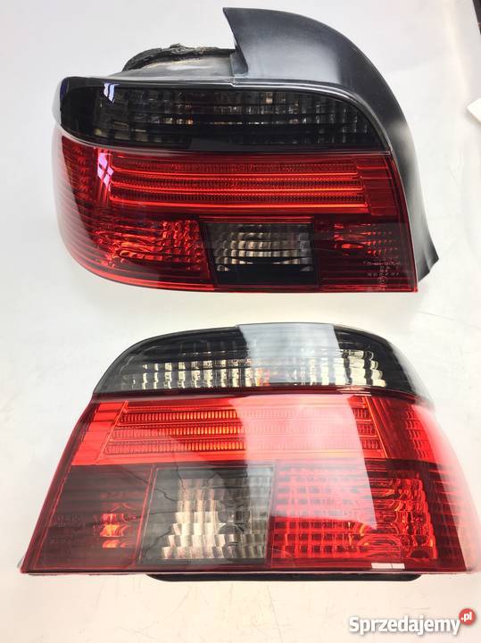 Lampy Tylne Komplet E39 Przyciemniane Depo Lampa Oświetlenie małopolskie
