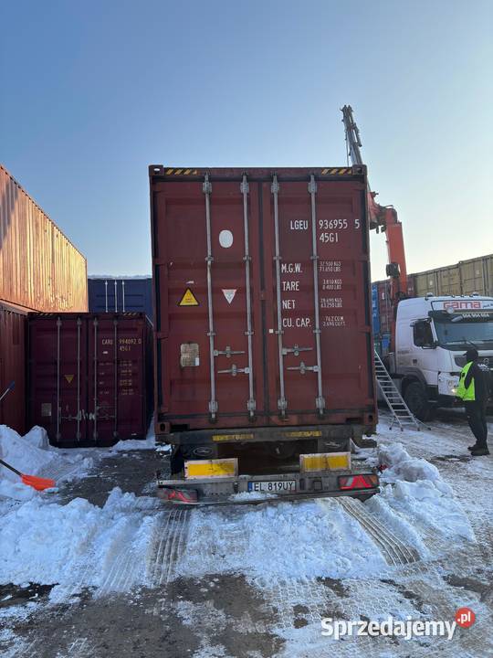 Sprzedam kontener morski 40 HC 12 metrów Pewny Gdańsk