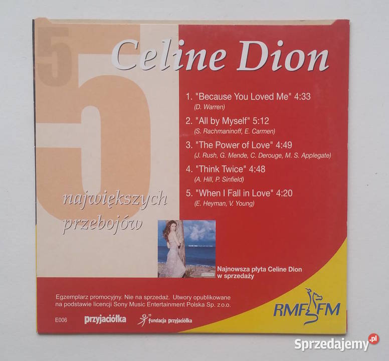 CD Celine Dion Sil Suffisait DAimer i CD 5 Żyrardów sprzedam
