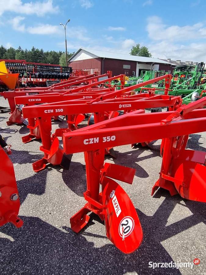 Pług jednobelkowy Akpil CZH350 4 skibowy Karczew