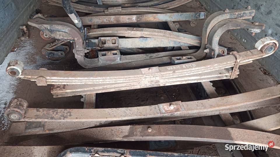 Resory Resor tylny 5 piór Mercedes Vario Rex 814 Części Rzędowice