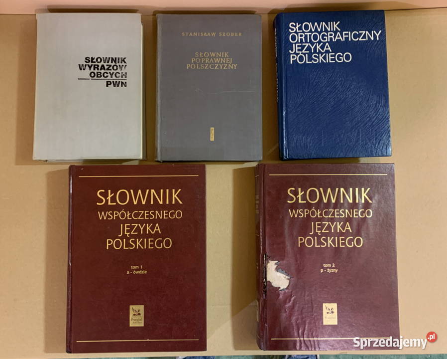 Zestaw książek Słownik wyr obcych Poprawnej pol