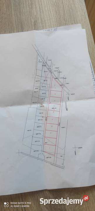 Działka budowlana 1245m2 śląskie Rokitno Szlacheckie