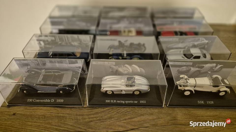 Modele aut Mercedes skala 143 Lublin sprzedam