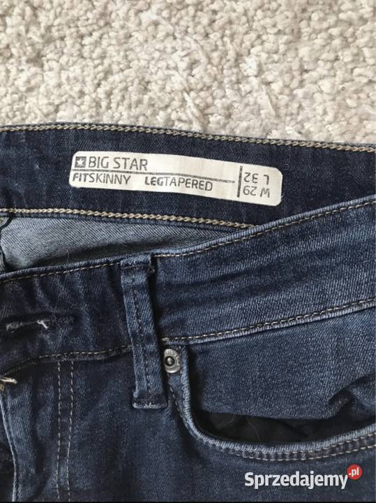 Spodnie denim Jeansy Big Star FITskinny Ząbki