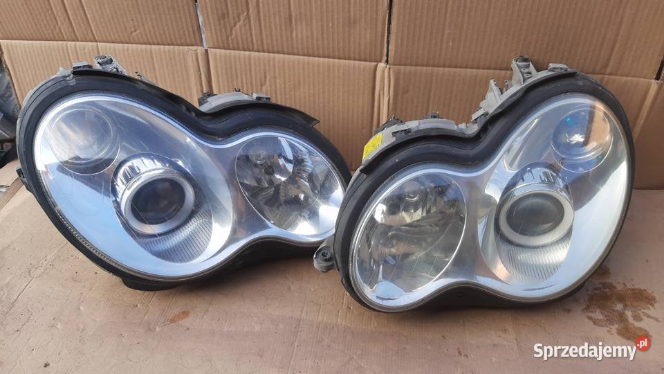 lampa prawa lewa xenon Mercedes c w203 lift Dębno