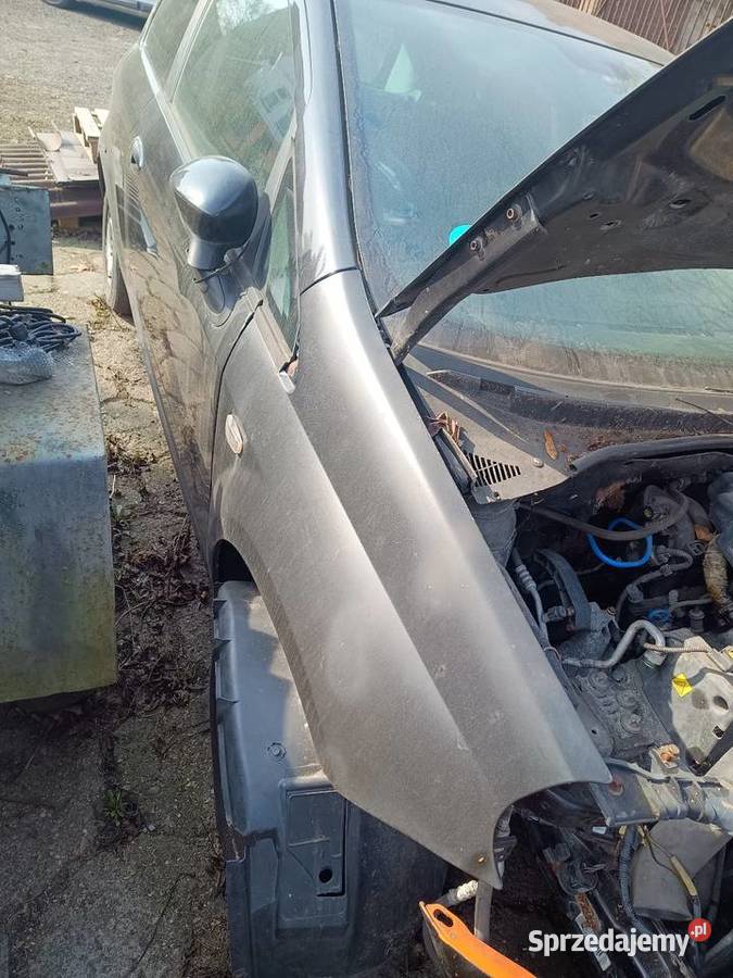 Uszkodzony Fiat Grande Punto isofix