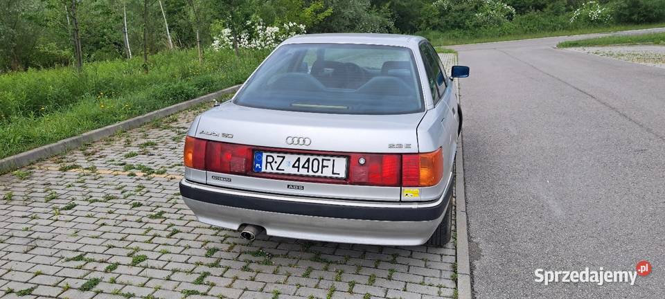 Audi 90 23 srebrny 90 Rzeszów