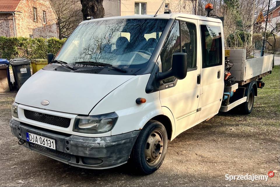 Ford Transit doka 6os HDS kiper hak Napęd tylna oś dolnośląskie Bolków