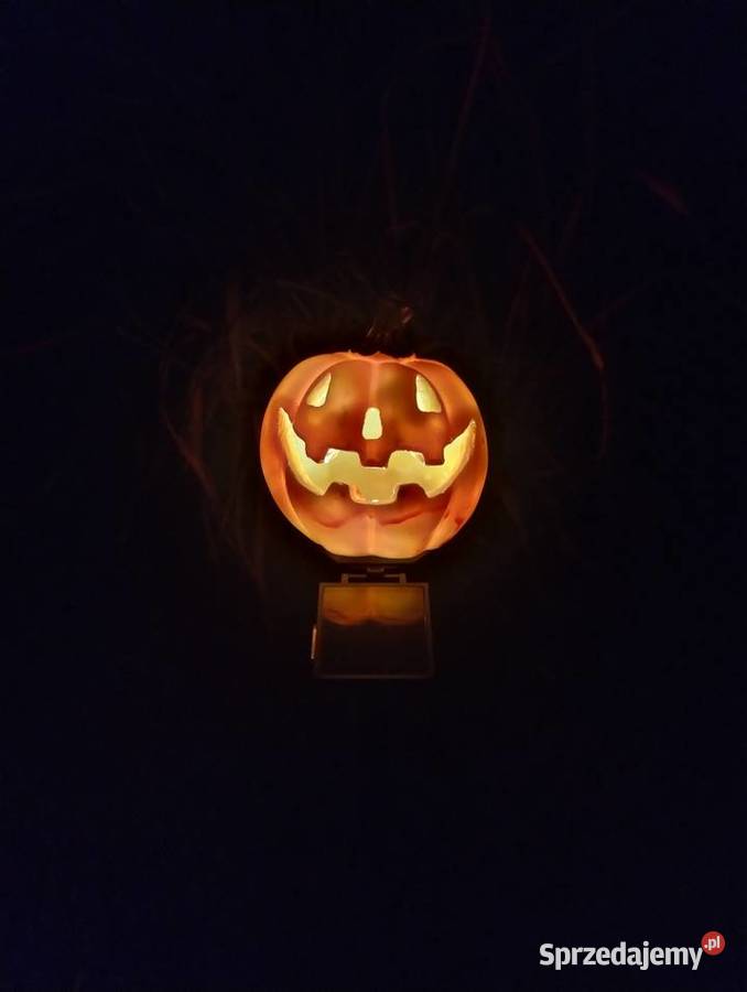 NOWA Lampka Solarna LED Dynia na Halloween Blachownia
