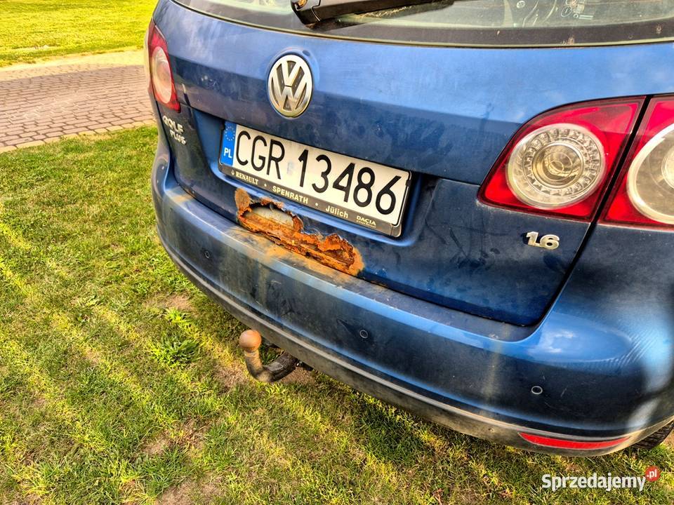 Vw Golf Plus 2007 16 MPI benzyna 102 Grudziądz
