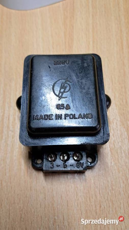 Stary transformator sieciowy dzwonkowy kujawsko-pomorskie Świecie sprzedam