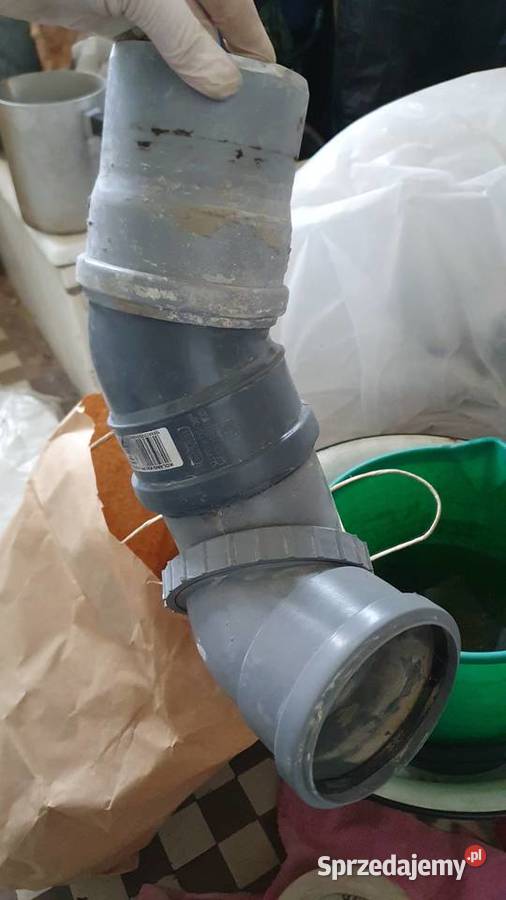 Kolano łazienkowe kanalizacyjne KW PP 110 30 Rury i kształtki Warszawa
