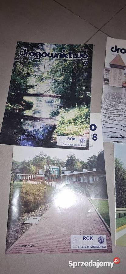 Kolekcja gazet Polskie Drogi Drogownictwo i Łęczyca