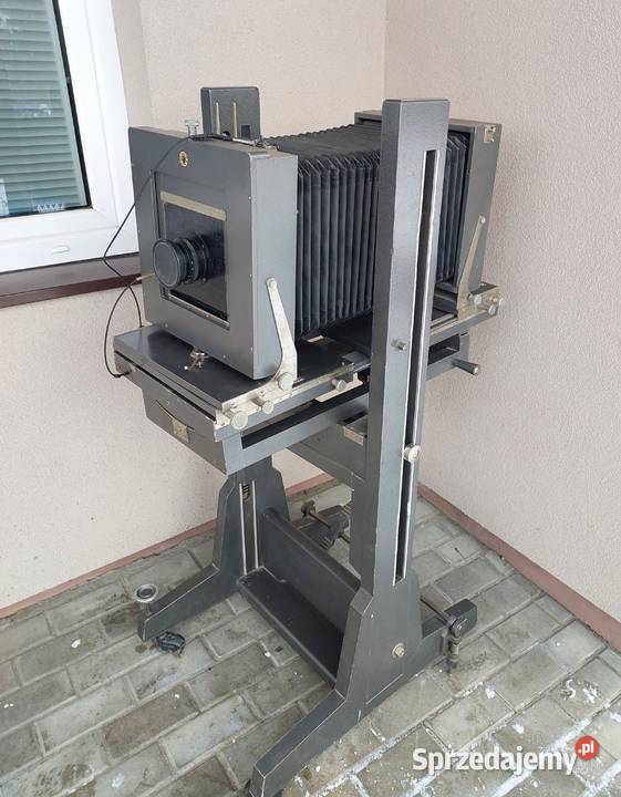 Aparat wielkoformatowy studyjny Globica obiektyw Tczew