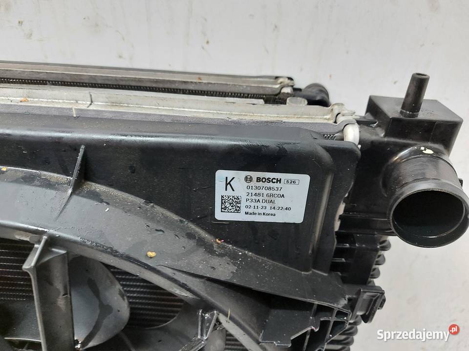 Nissan XTRAIL T33 IV 15 VCT Pas przód Wentylatory chłodnic klimatyzacji