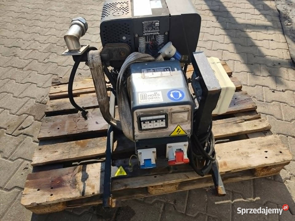 Silnik Hatz 1B40U4 z prądnicą 52 kw agregat Strzyżew