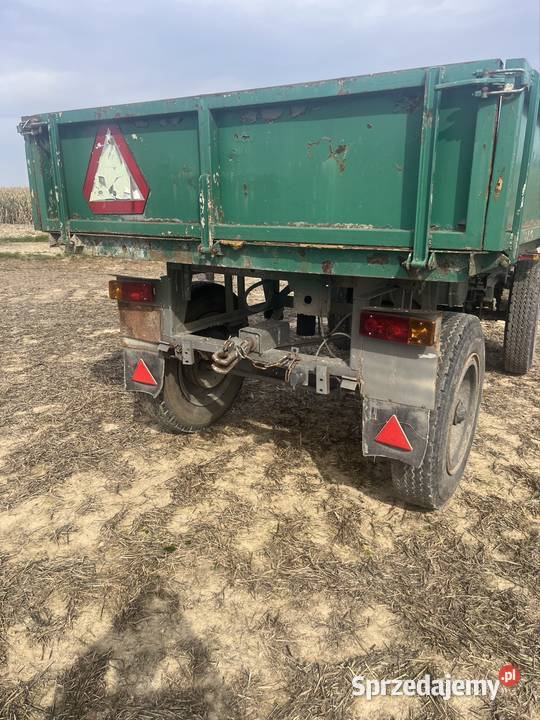Przyczepa D732 D47 nieuszkodzony Przyczepy rolnicze Nysa