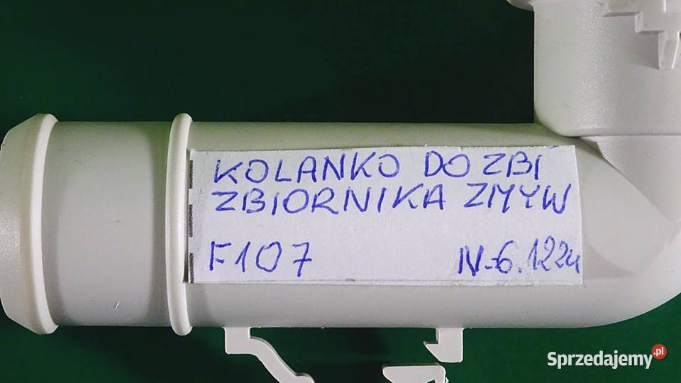 Kolanko połączeniowe do zbiornika zmywarki Chorzów sprzedam