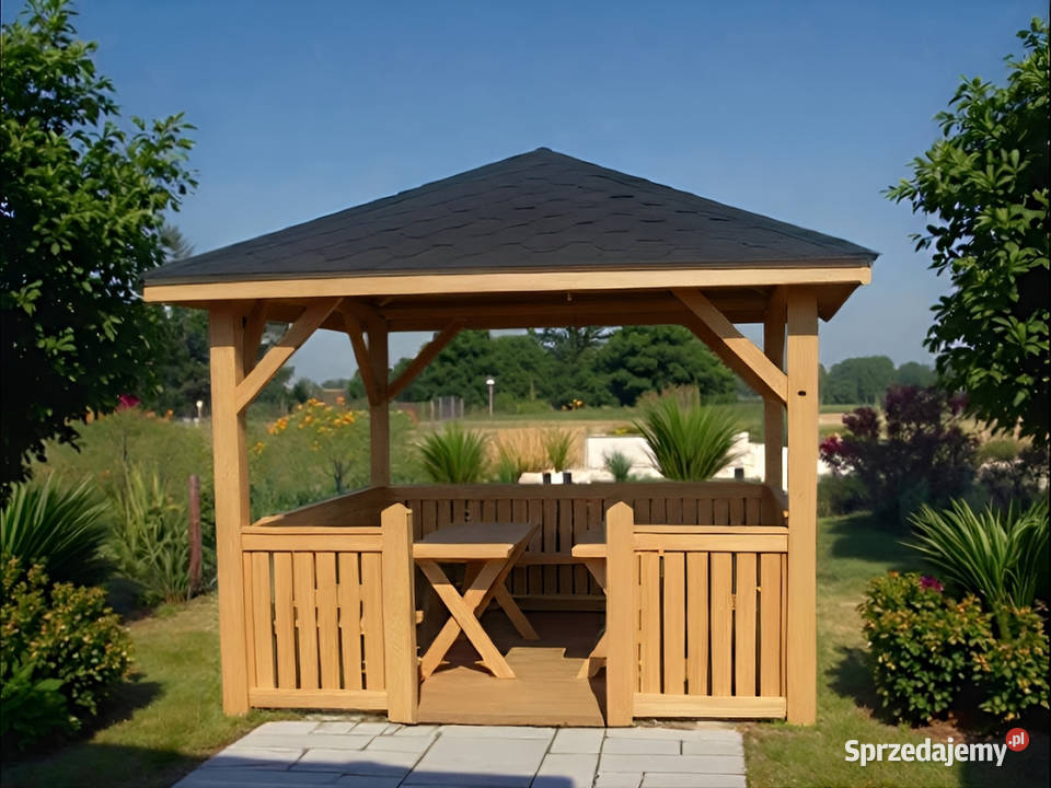 ALTANA 16 3x3m ALTANKA drewniana ogrodowa Parzymiechy