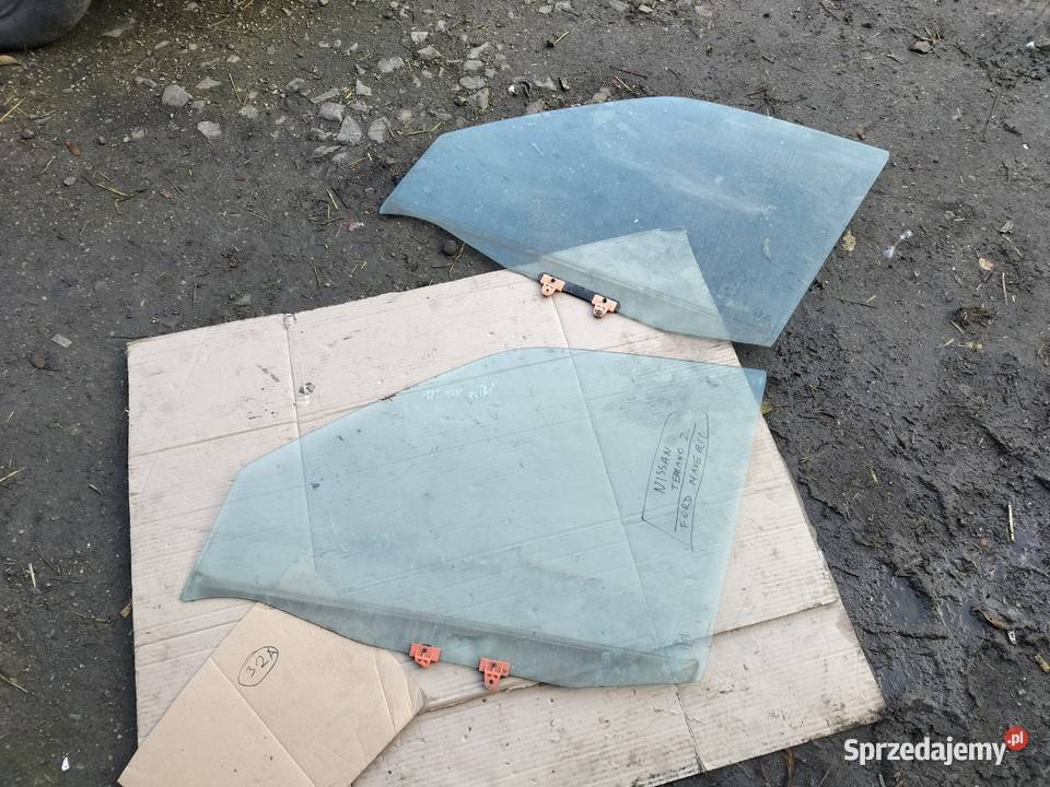 NISSAN TERRANO II 2 SZYBA DRZWI LEWY PRZÓD LEWA Motoryzacja