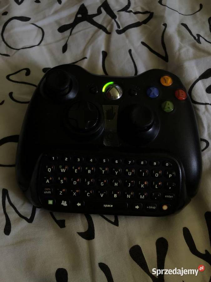 Bezprzewodowy pad z klawiatura Xbox 360 Lublin