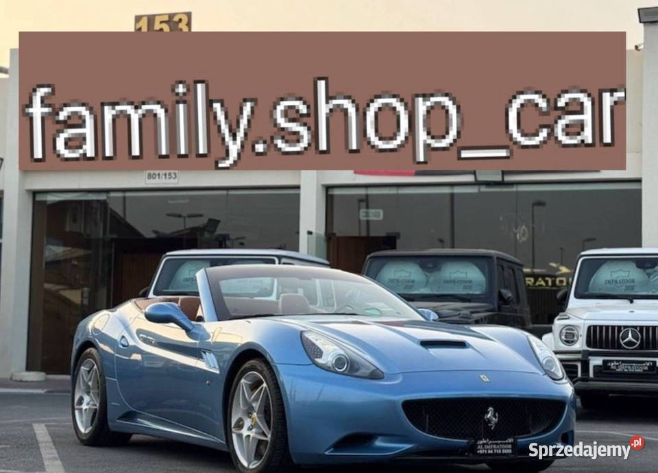 FERRARI CALIFORNIAT SPIDER 2010 benzyna Wrocław