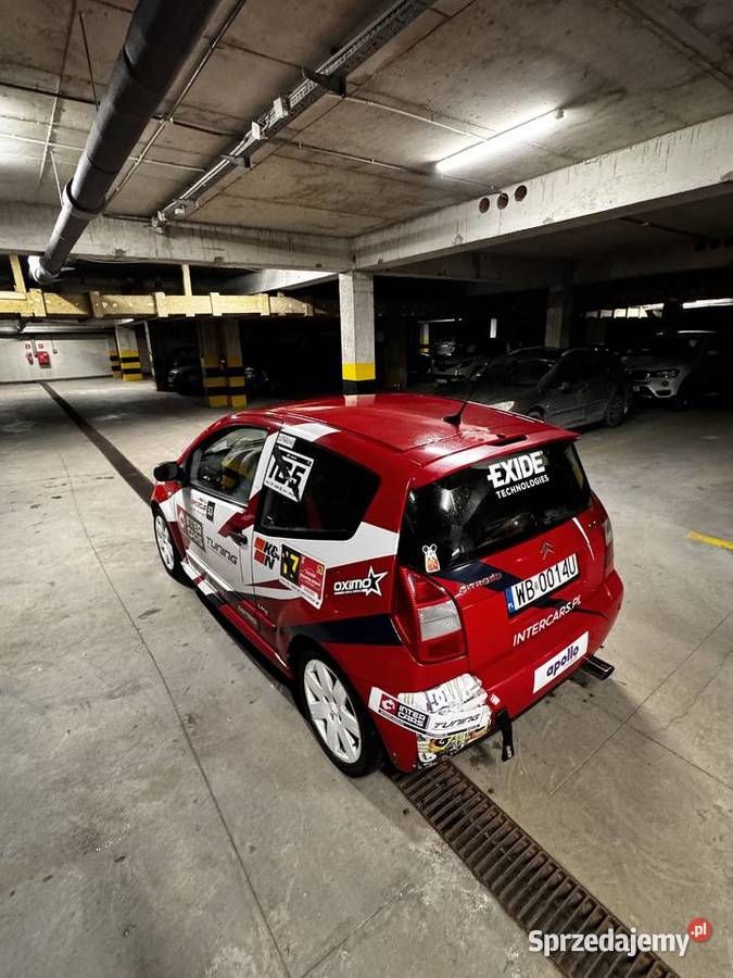 Citroen C2 VTS kjs sport wyścigi track day Warszawa