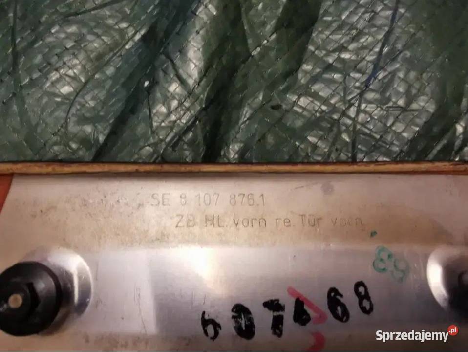 Dekor drzwi prawy przód BMW E34 śląskie Żory