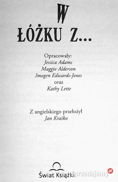 W łóżku z Jessica Adams Maggie Alderson Imogen Chełm