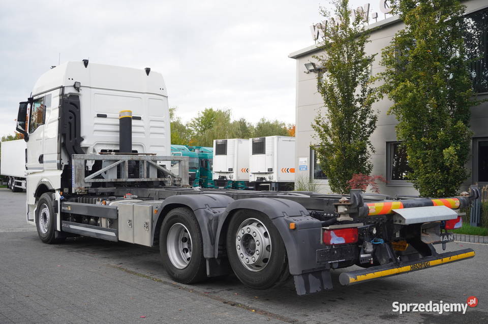 MAN TGX 26470 6x2 COINTAINERKIPPER HYVA Kraków