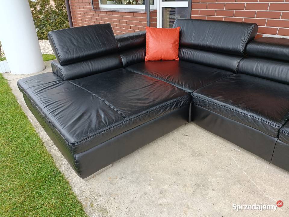 Sprzedam narożnik ze skóry Dom i Ogród Konin