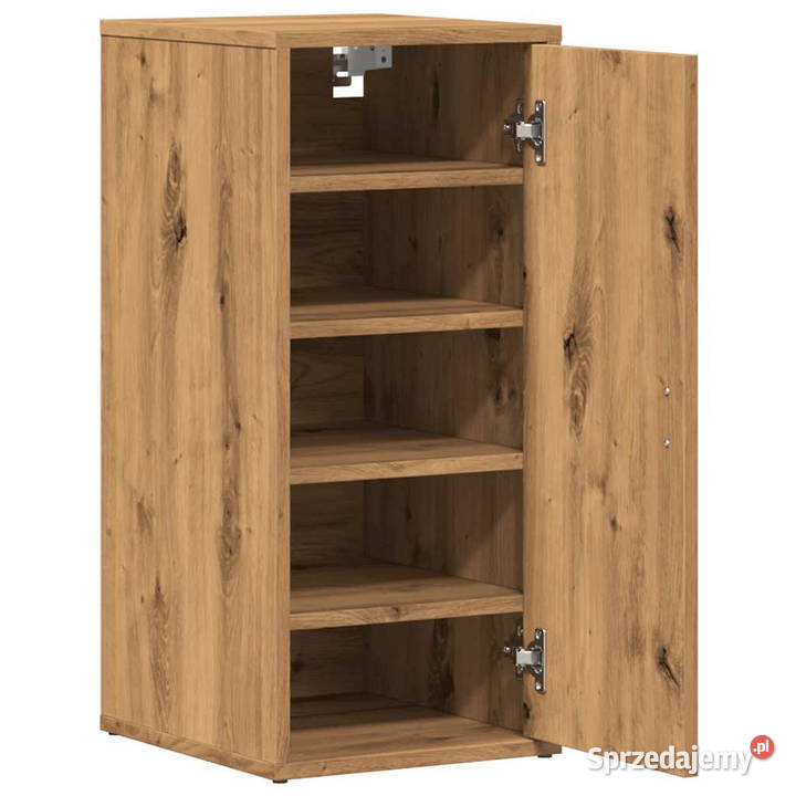Szafka na buty dąb artisan 32x35x70 materiał Warszawa