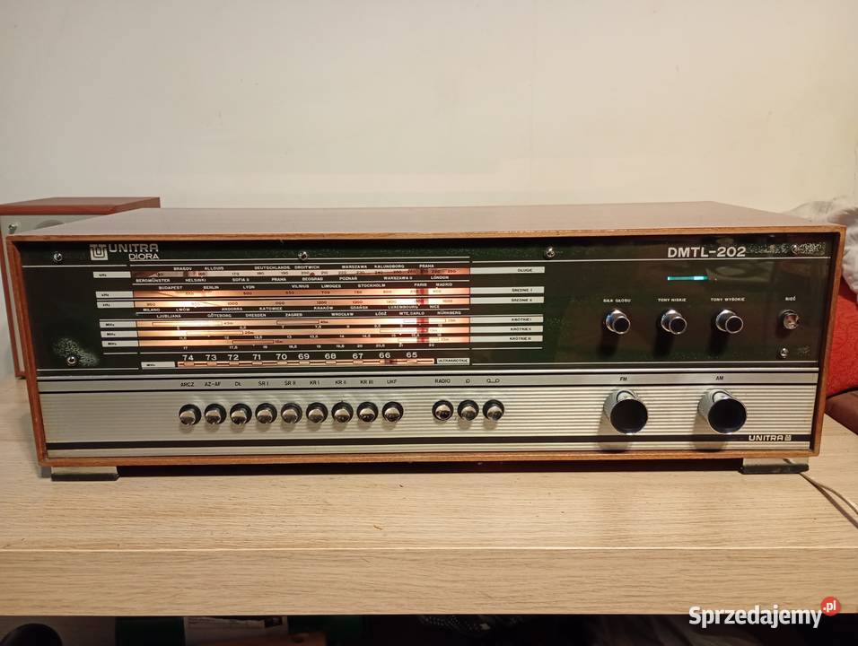 Unitra Diora DMTL202 25801 kultowe radio mazowieckie Wołomin