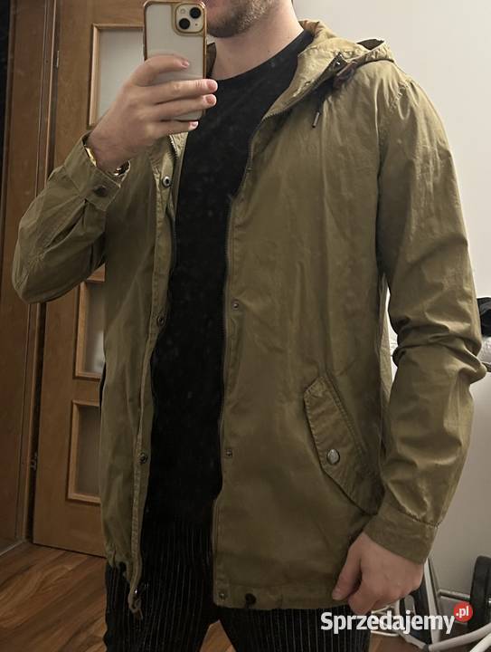 Kurtka parka wojskowa wiatrówka przeciwdeszczowa Płock