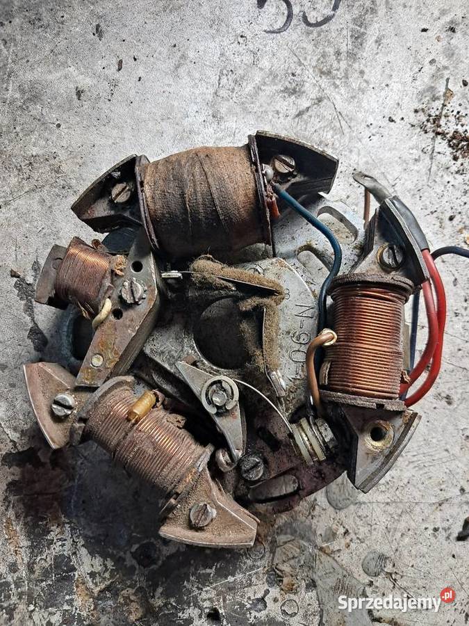 Wsk wfm 125 iskrownik zapłon kompletny stator podkarpackie Strzyżów
