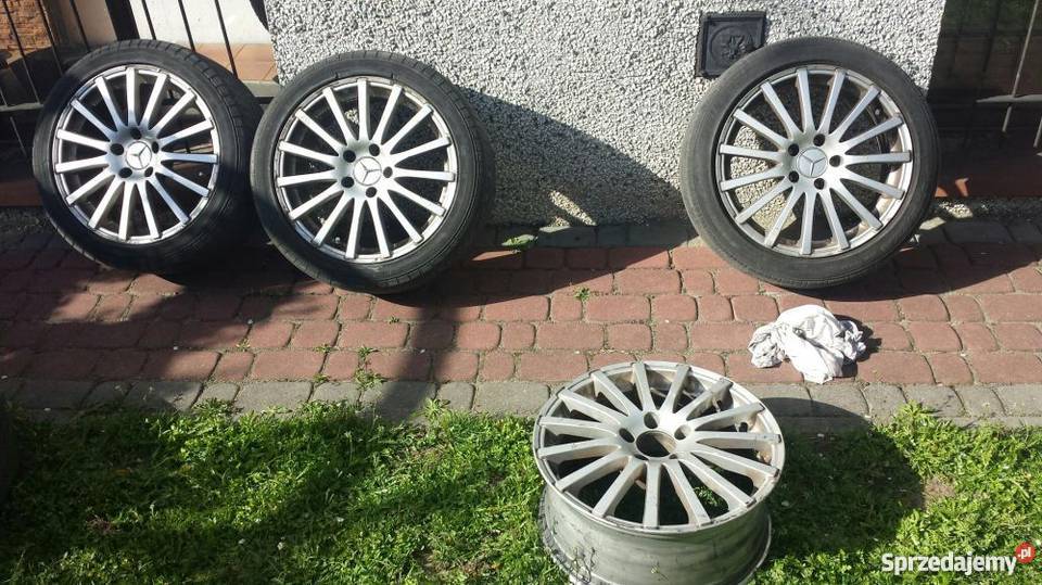 Felgi mercedes szprychowe 17 Rozmiar 17" kujawsko-pomorskie Toruń